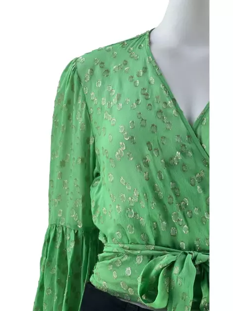 Blusa byNV Amarração Verde