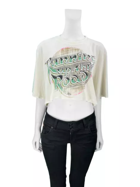 Blusa byNV by Helena Bordon T-Shirt Iza Off White