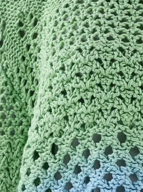 Blusa byNV Crochet Bicolor