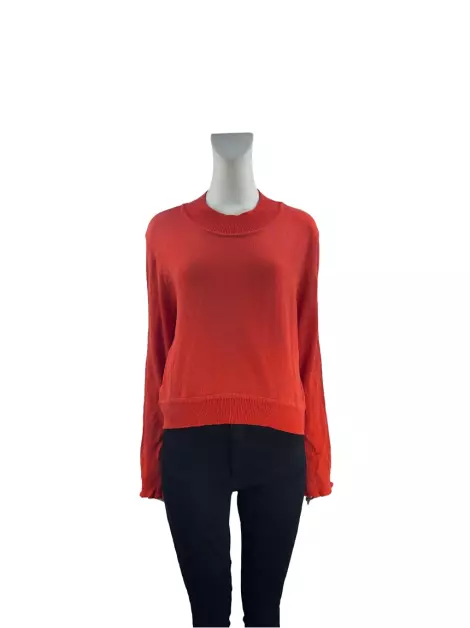 Blusa byNV Tecido Laranja