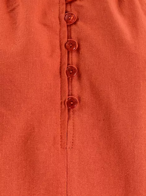 Blusa byNV Tecido Laranja