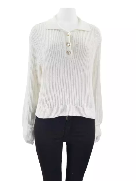 Blusa byNV Tricot Off White