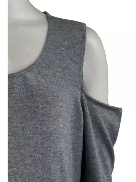 Blusa Calvin Klein Lã Cinza