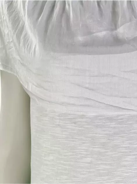 Blusa Cavendish Ciganinha Off White