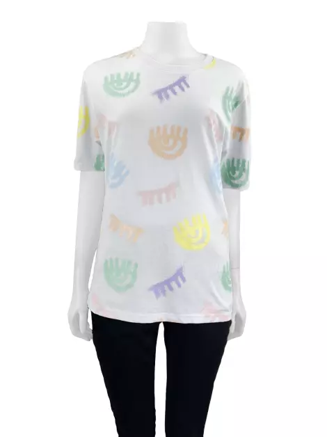 Blusa Chiara Ferragni Logomania Spray