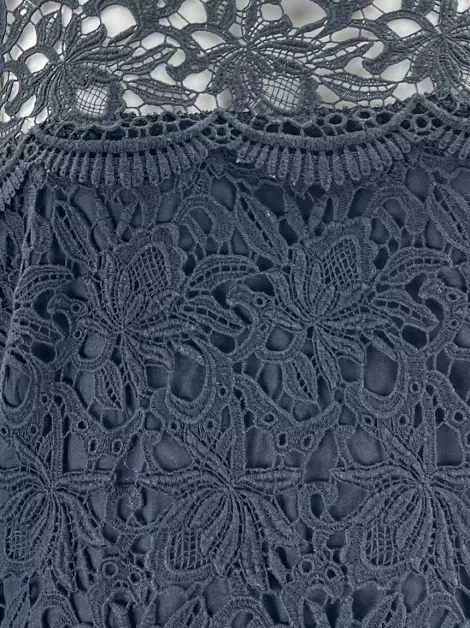 Blusa Clé Bordado Preto