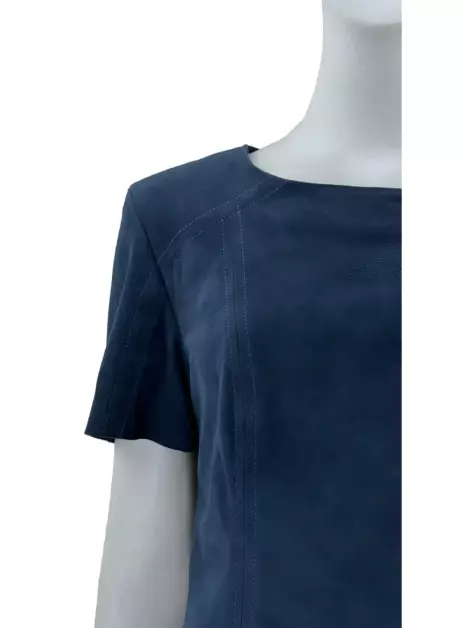 Blusa Clé Camurça Azul