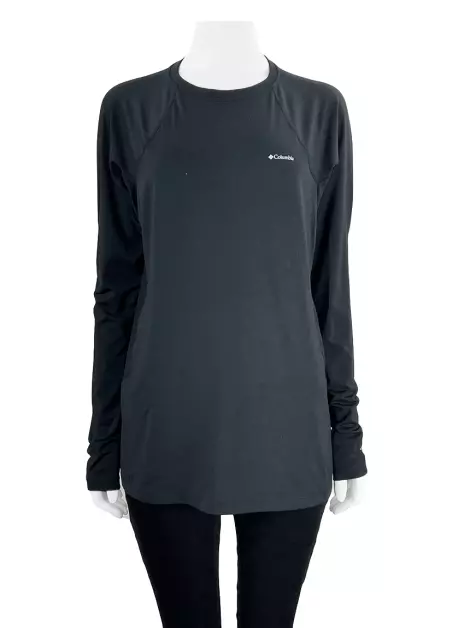 Blusa Columbia Termica Preta