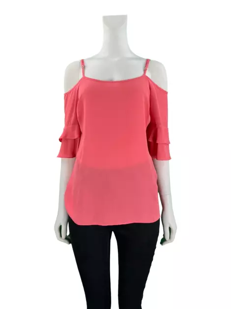 Blusa Costume Tecido Rosa
