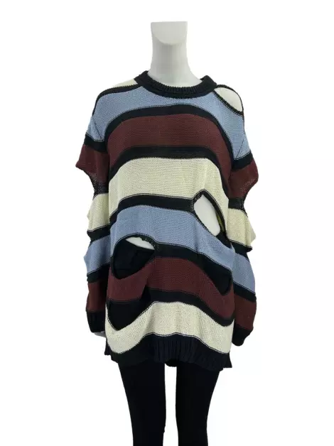 Blusa Coven Tricot Recortes