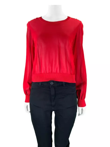 Blusa Coven Tricot Vermelho