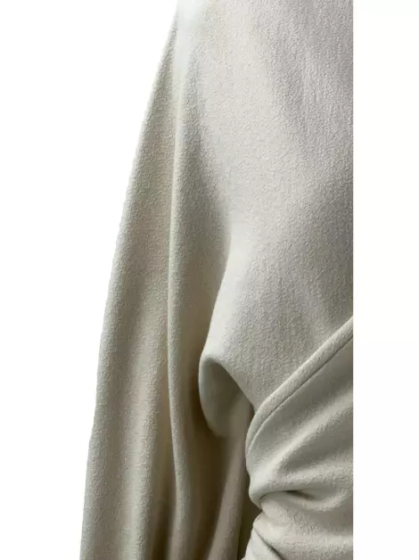 Blusa Cris Barros Amarração Bege