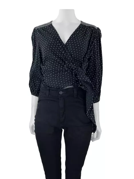 Blusa Cruise Amarração Preto