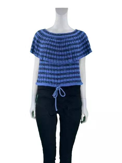 Blusa Cruise Tecido Bicolor