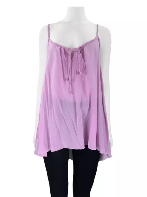 Blusa Daslu Seda Rosa
