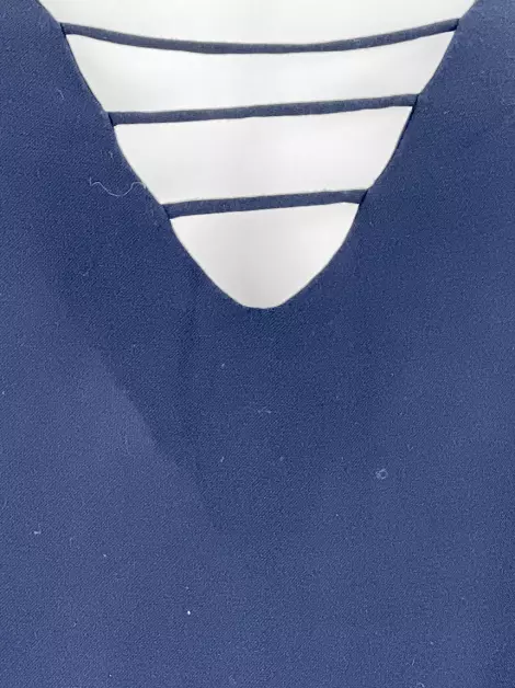 Blusa Daslu Tecido Azul