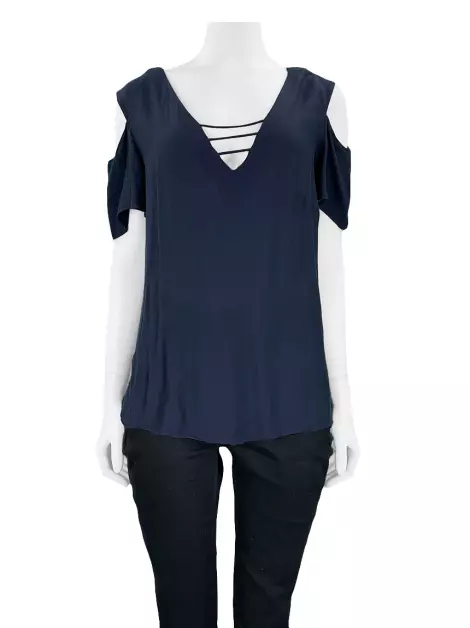 Blusa Daslu Tecido Azul