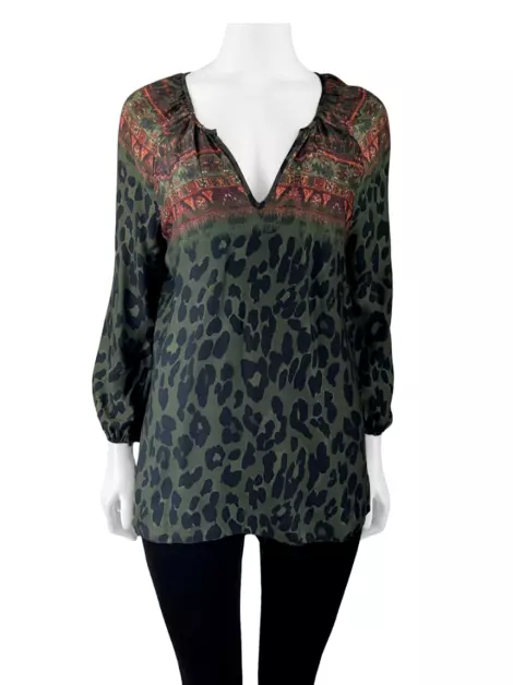 Blusa Daslu Tecido Estampado