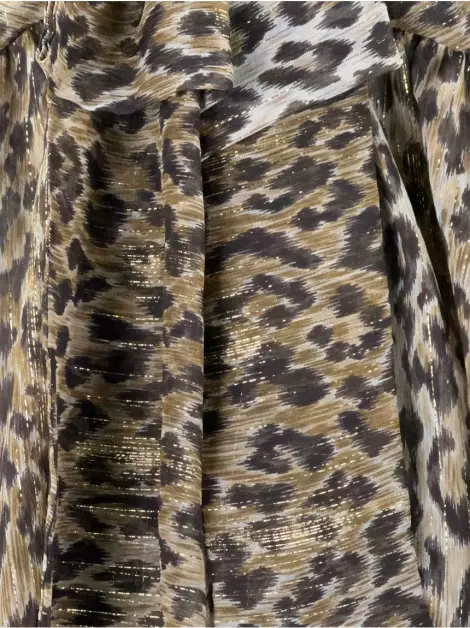 Blusa D&G Seda Animal Print