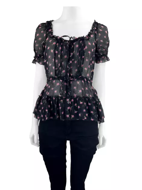 Blusa D&G Seda Floral