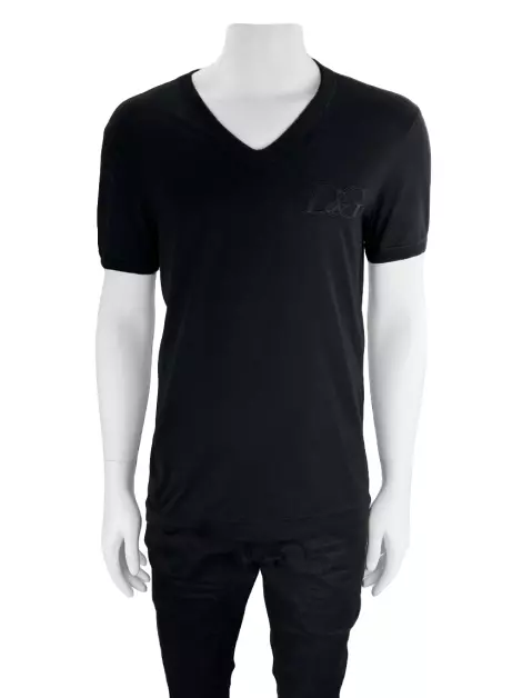 Blusa D&G Tecido Preto
