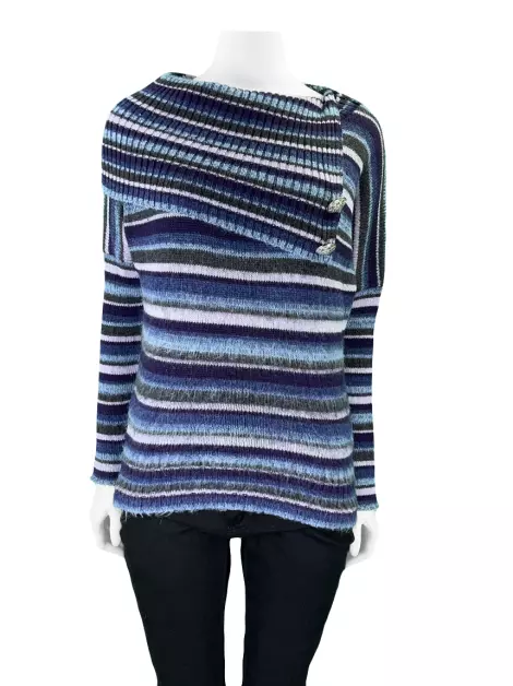 Blusa D&G Tricot Azul
