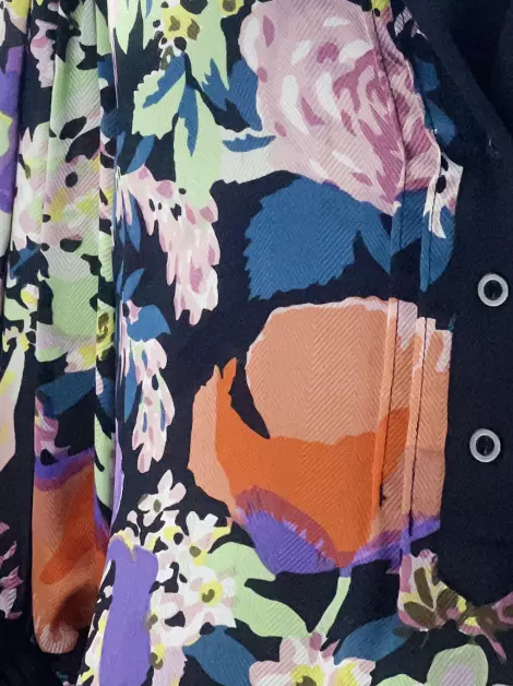 Blusa Diane Von Furstenberg Seda Estampada