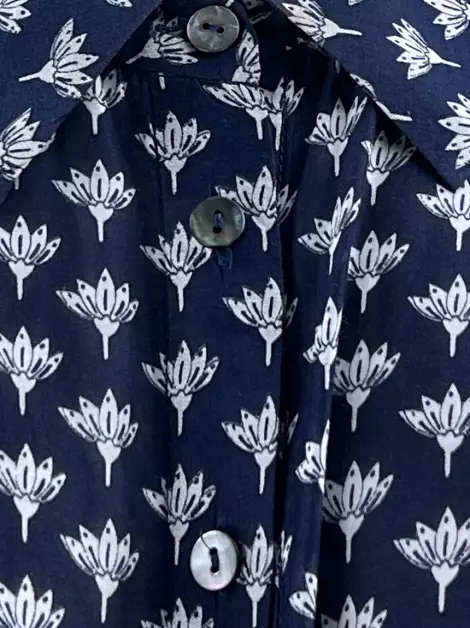 Blusa Diane Von Furstenberg Tecido Estampado