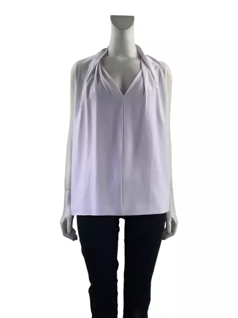 Blusa Diane Von Furstenberg Tecido Rosa Claro