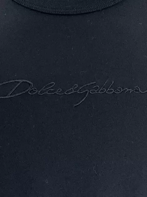 Blusa Dolce & Gabbana Bordada Preta