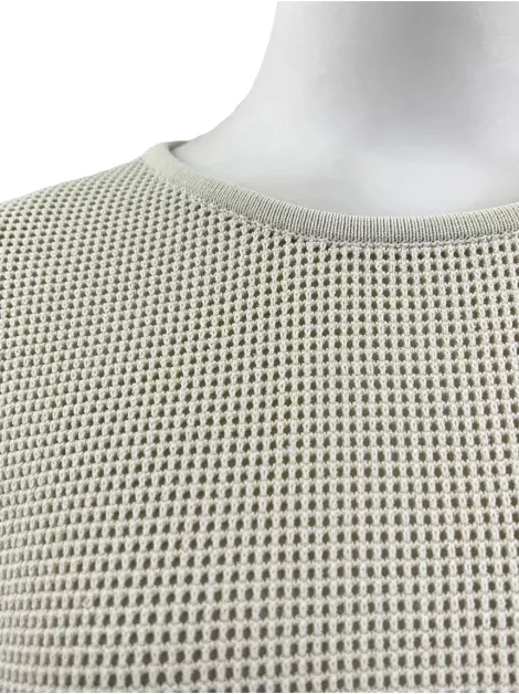 Blusa Egrey Vazado Bege