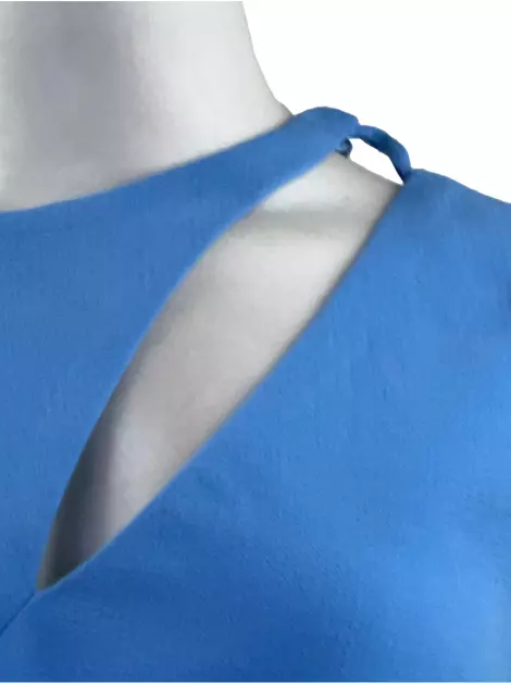 Blusa Emilio Pucci Tecido Azul
