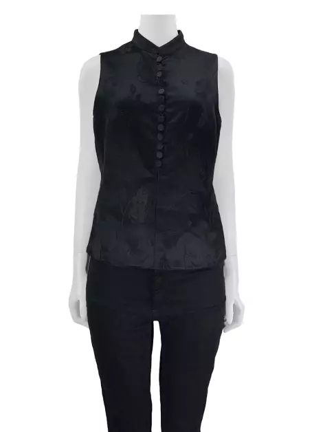 Blusa Emporio Armani Tecido Preto