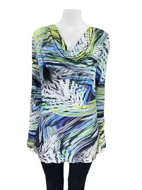 Blusa Escada Sport Malha Estampada