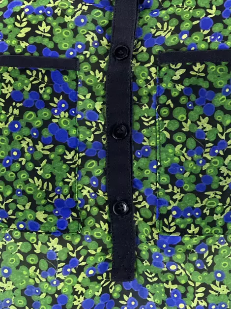 Blusa Etoiles Floral Verde