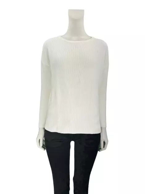 Blusa Etoiles Canelado Branco