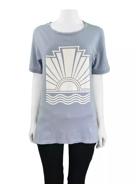 Blusa Etoiles Estampa Azul