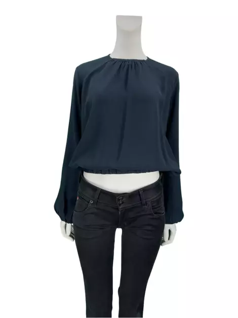 Blusa Etoiles Tecido Azul Marinho