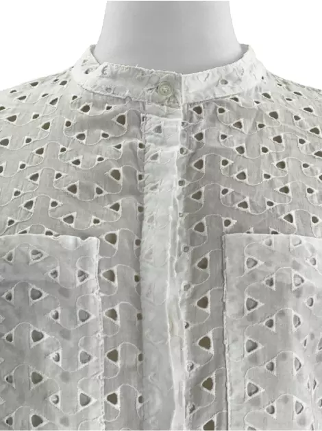 Blusa Etoiles Vazado Branco
