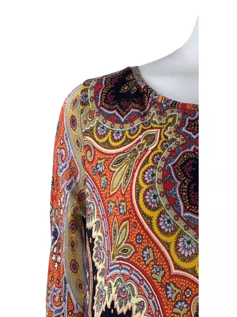 Blusa Etro Manga Longa Estampada