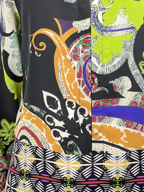 Blusa Etro Seda Estampada