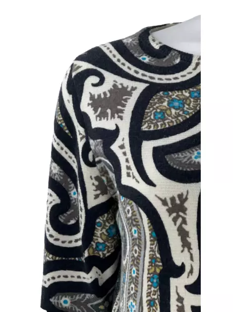 Blusa Etro Tricot Estampada