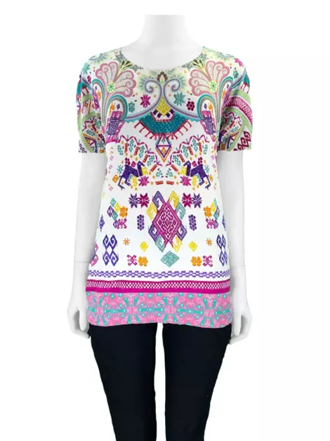Blusa Etro Tricot Estampado