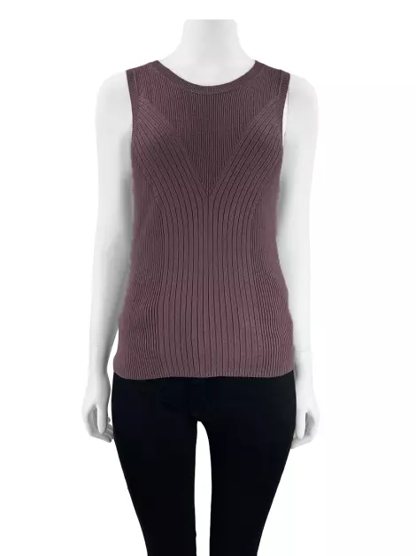 Blusa Express Tricot Malva