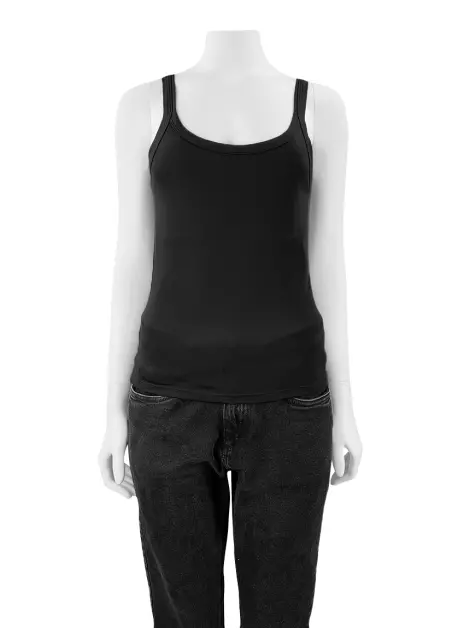 Blusa Fause Haten Tecido Preto