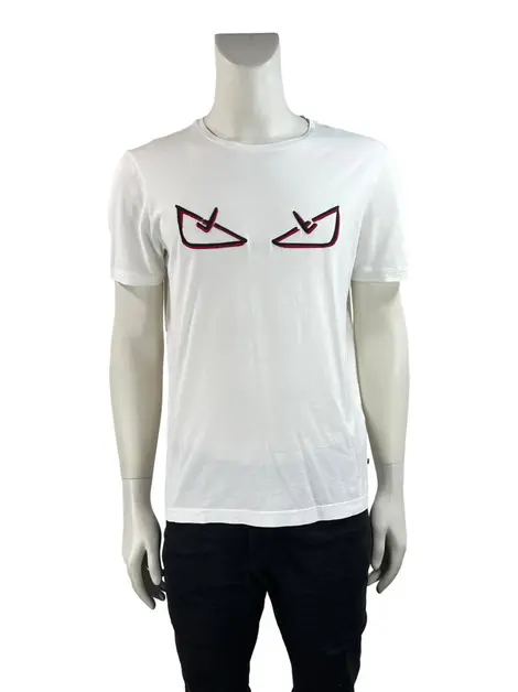 Blusa Fendi Eye Branca