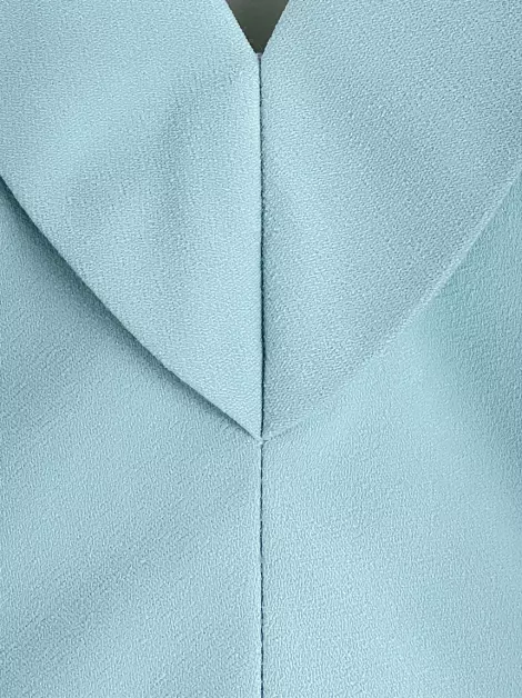 Blusa Framed Cropped Azul