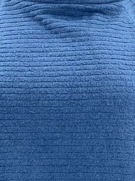 Blusa Framed Texturizado Azul