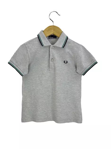Blusa Fred Perry Tecido Cinza