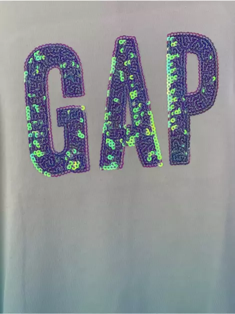 Blusa GAP Kids Tecido Bicolor